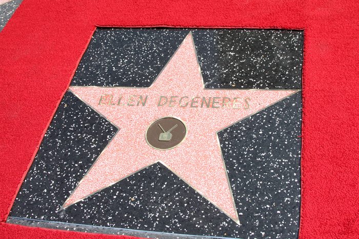 LOS ANGELES - SEP 4: Ellen DeGeneres Star at the Hollywood Walk of Fame Ceremony for Ellen Degeneres at W Hollywood on September 4, 2012 in Los Angeles, CA