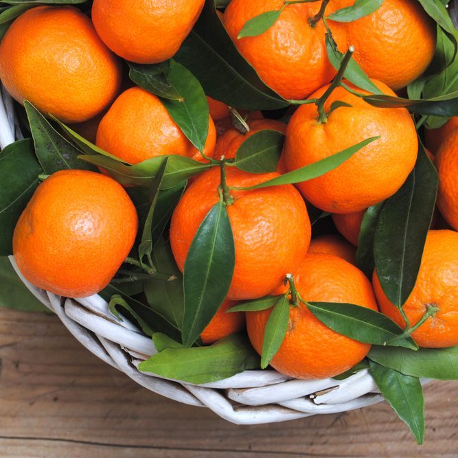 Mandarin oranges What to eat on new years