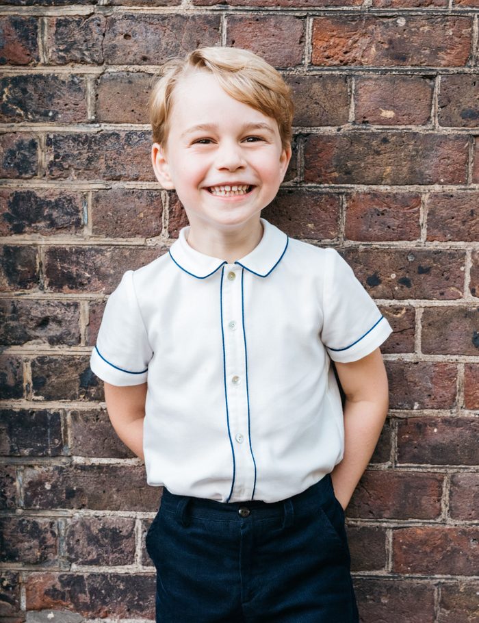 Portrait of Prince George to Mark his Fifth Birthday, Clarence House, London, UK - 09 Jul 2018