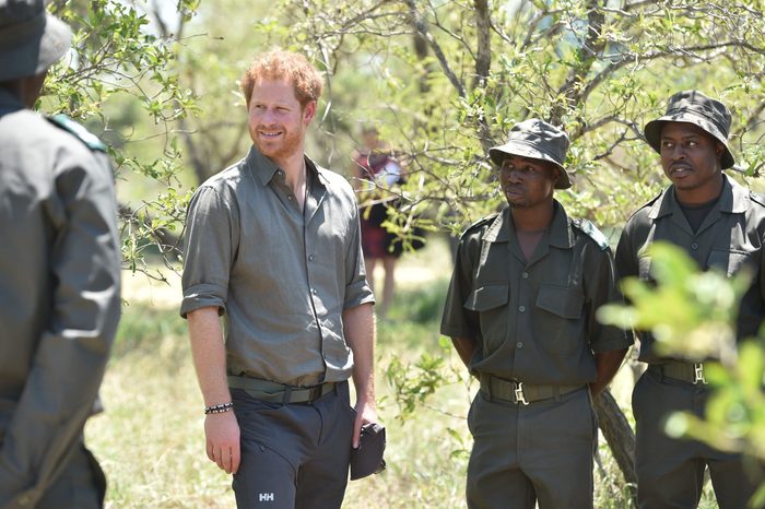 Prince Harry visit to South Africa - 02 Dec 2015