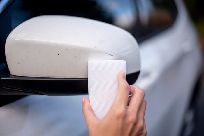 outside of your car magic eraser