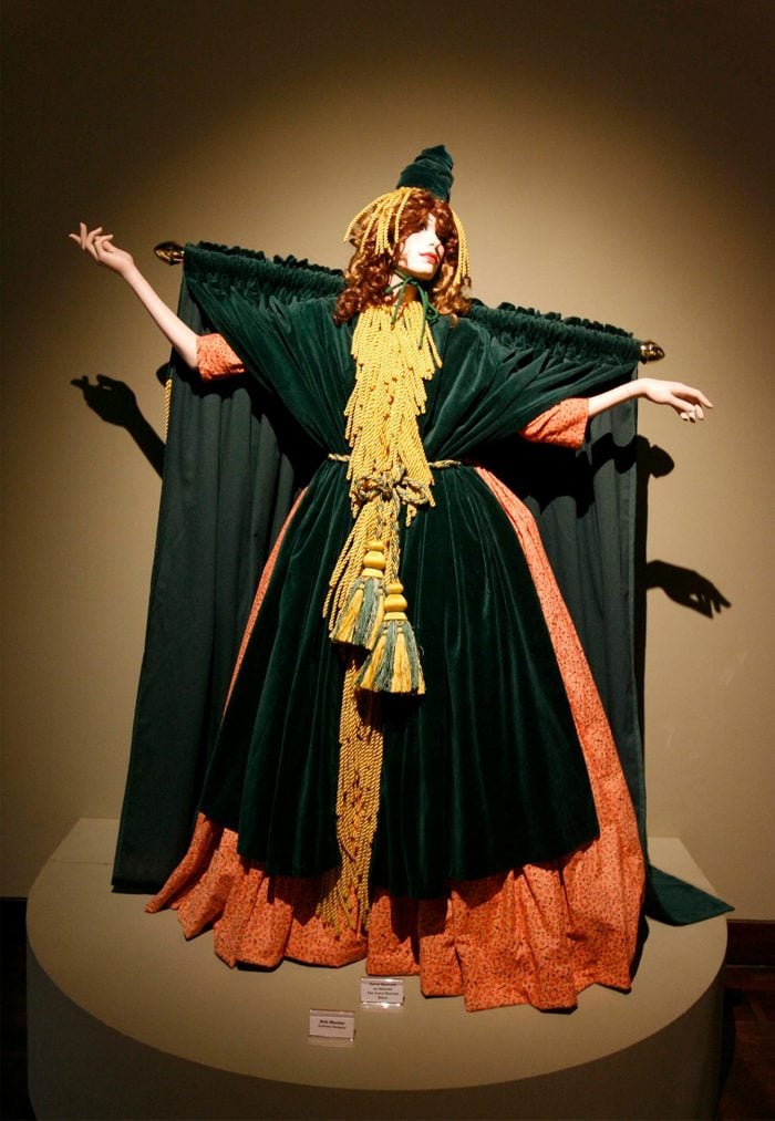 Carol Burnett Show dress designed by Bob Mackie