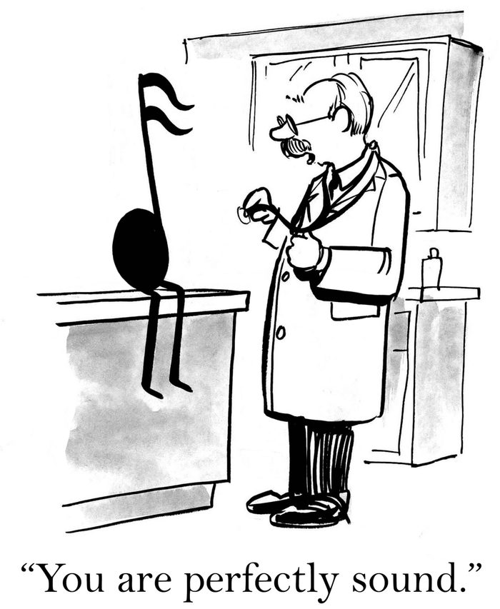 you are perfectly sound doctor cartoon