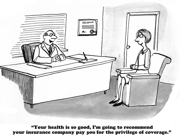 healthcare cartoon