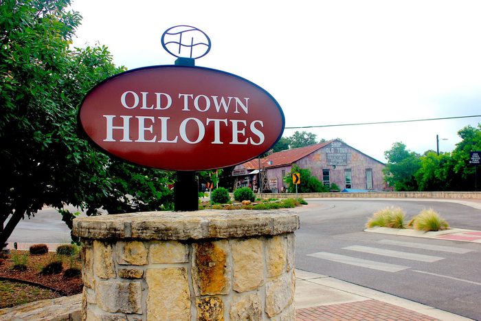 hidden gem in Texas, Old Town Helotes