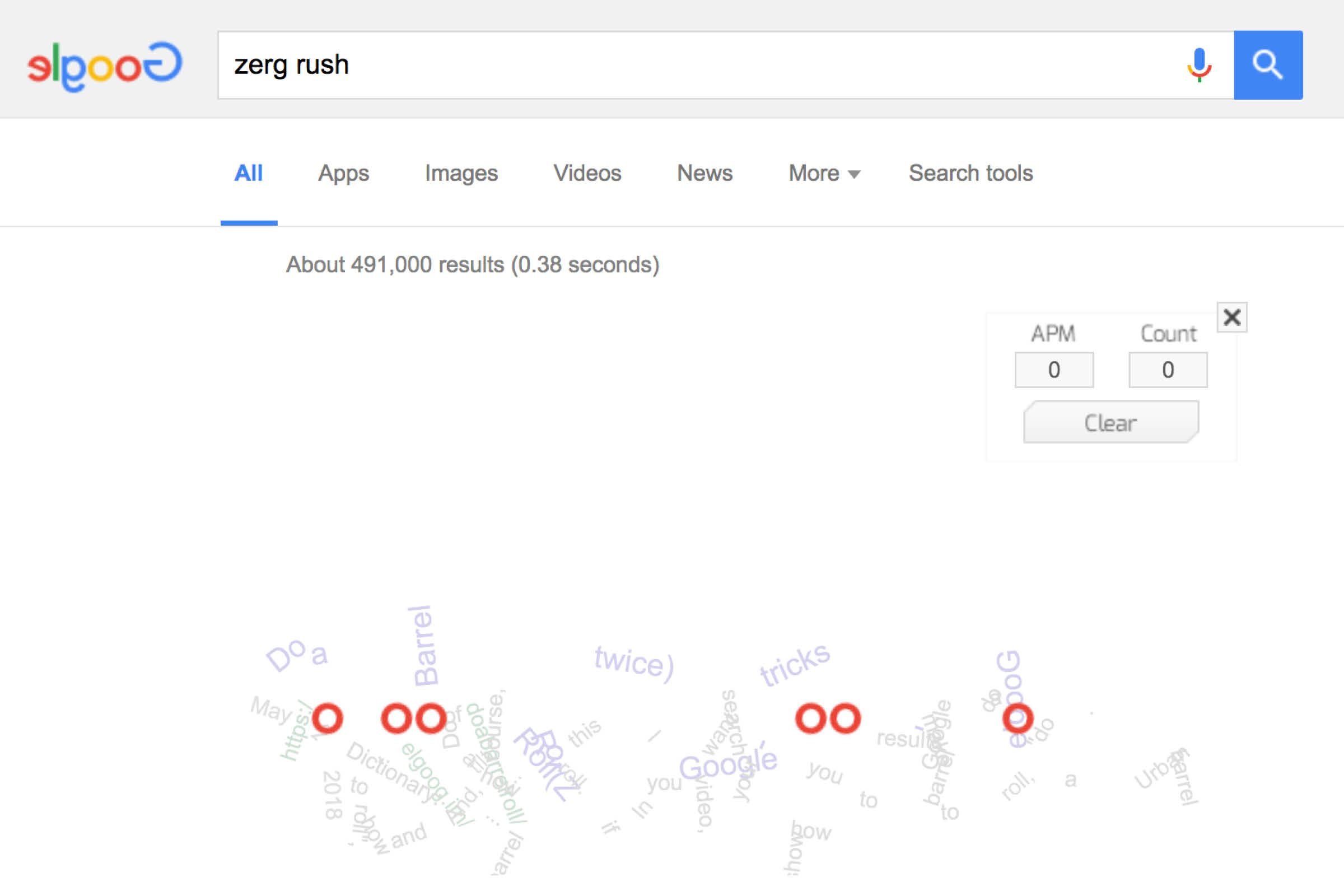 One Cool Tip .com: How to Make Google Search Do a Funky Spin