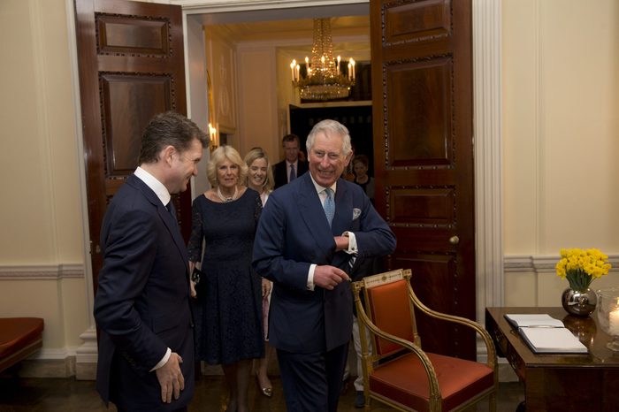 Reception for Americans Living and Working in the UK at Winfield House, London, Britain - 09 Mar 2015