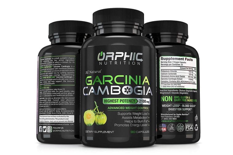 100% Pure Garcinia Cambogia Extract 95% HCA, 2100 mg Capsules | Appetite Suppressant | Non-Stimulating | Weight Loss Pills, Burn Fat & Boost Metabolism, Highest Potency Diet... 
