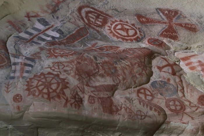 Chumash cave paintings