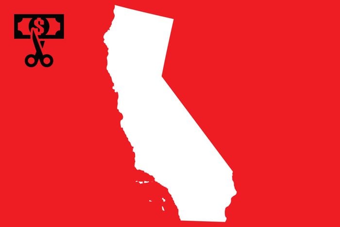 worst state taxes california