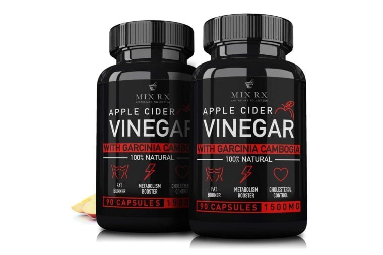 (2 Pack) Apple Cider Vinegar Pills w/Garcinia Cambogia (1500mg | 180 Capsules) Appetite Suppressant Natural Weight Loss Diet - Detox Cleanse, Lose Weight Fast Bloating Relief Dietary Supplement 