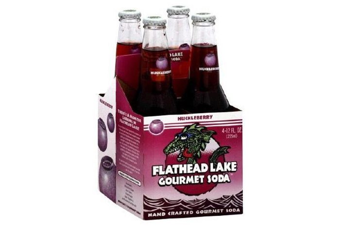 Flathead Lake Gourmet Soda Huckleberry (6x4x12 OZ) 