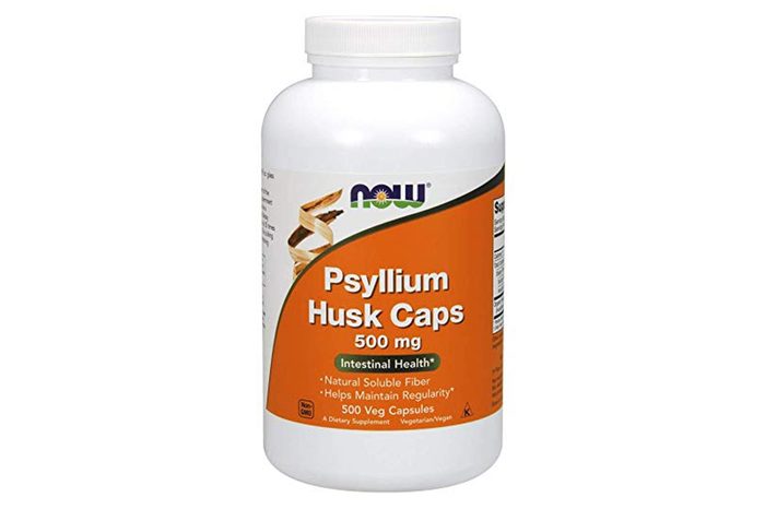 NOW Psyllium Husk 500 mg,500 Capsules 