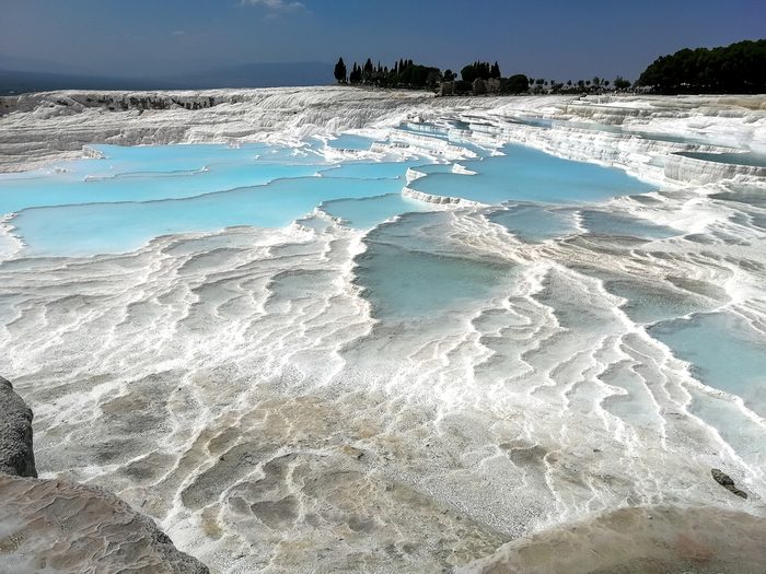 the lake of salt. nature
