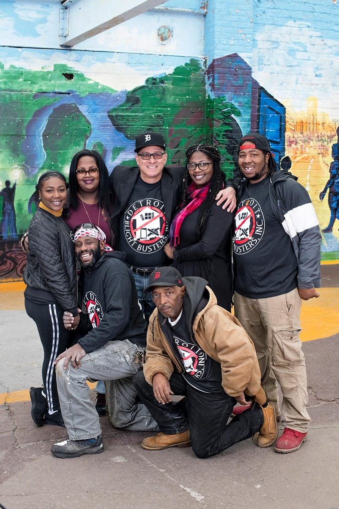The Detroit Blight Busters, an organization dedicated to reviving the city.