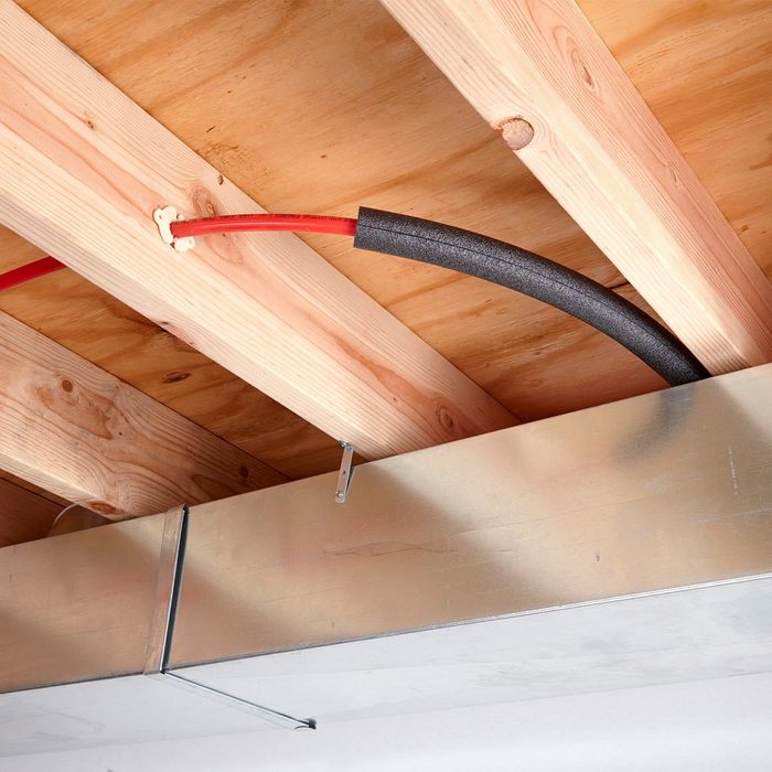 insulate pipes