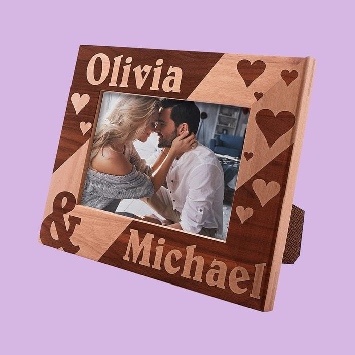 personalized wooden picture frame