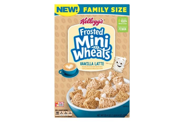 Frosted Mini-Wheats Vanilla Latte Breakfast Cereal - 20.4oz - Kellogg's