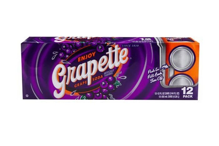 Grapette Grape Soda - 12 oz cans - 12pk 