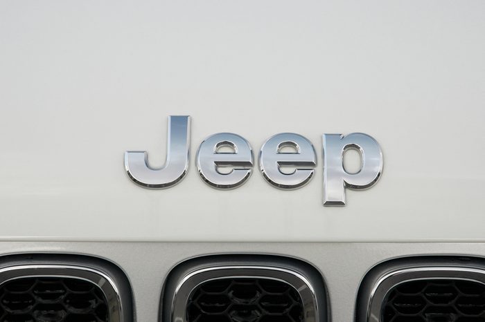 ISTANBUL - OCTOBER 22, 2018 : Close-up of Jeep logo. Jeep is a brand of American automobiles that is a division of FCA US LLC, owned subsidiary of Fiat Chrysler Automobiles.