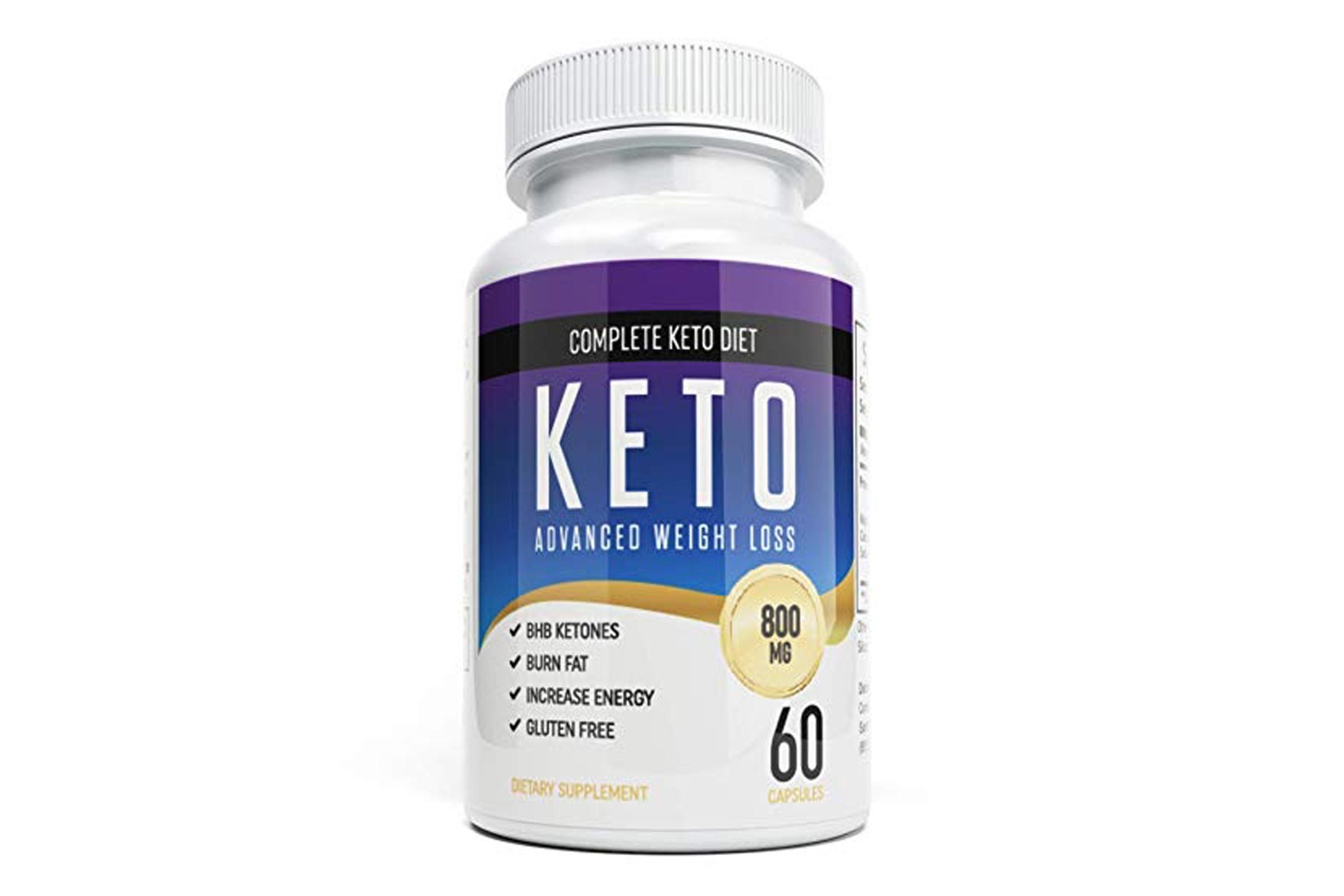Keto Pills - Weight Loss Supplements to Burn Fat Fast - Boost Energy and Metabolism - Best Ketosis Supplement for Women and Men - Best Keto Diet - 60 Capsules 