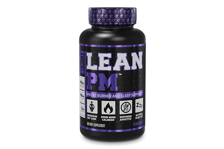 LEAN PM Night Time Fat Burner, Sleep Aid Supplement, & Appetite Suppressant for Men and Women - 60 Stimulant-Free Veggie Weight Loss Diet Pills 