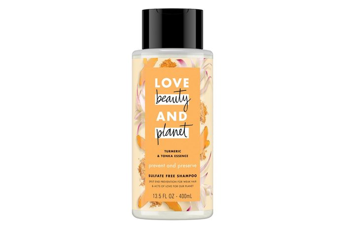Love Beauty & Planet Turmeric and Tonka Essence Prevent and Preserve Sulphate Free Shampoo - 13.5 fl oz