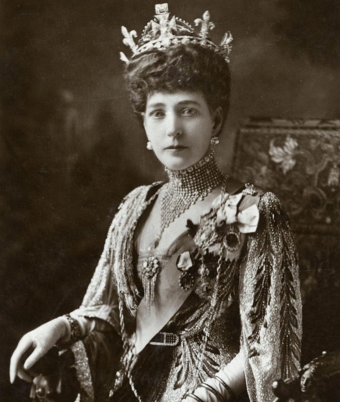 Queen Alexandra - Downey Photograph On A Postcard