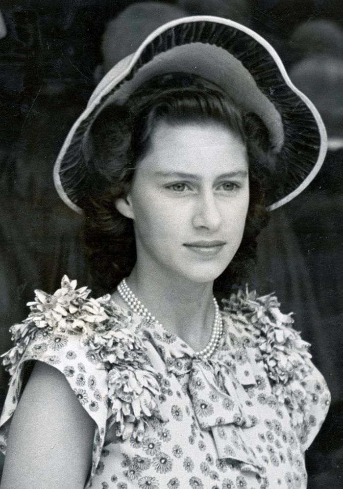 Royal Portrait Of Hrh Princess Margaret Rose Seen Here In 1947... Fashion / Hats / Forties ...royalty