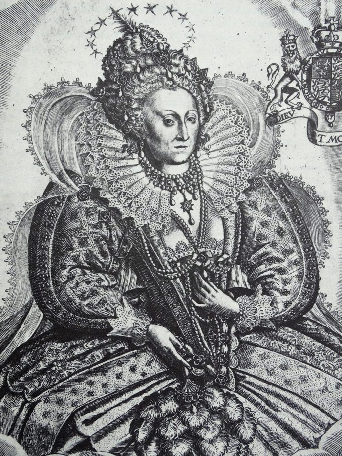 VARIOUS Illustration of Queen Elizabeth I (1533-1603) Queen of England and Ireland. Dated 16th Century