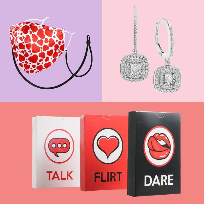 Valentines day gifts collage