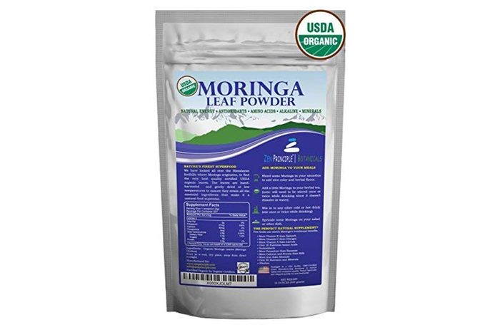 1 lb. Premium Organic Moringa Oleifera Leaf Powder. 100% USDA Certified. Sun-Dried, All Natural Energy Boost, Raw Superfood and Multi-Vitamin. No GMO, Gluten Free. Great in Green Drinks, Smoothies. 