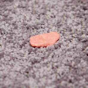 HH gum stuck in carpet