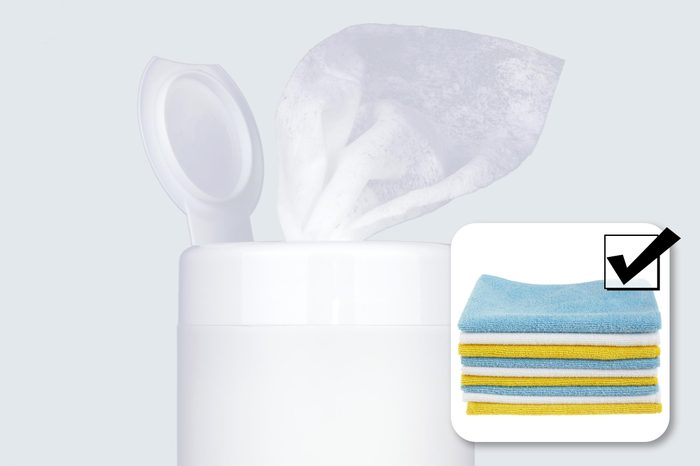 cleaning wipes and what to buy instead.