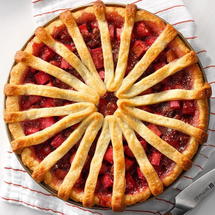 Rhubarb-Cherry Pie