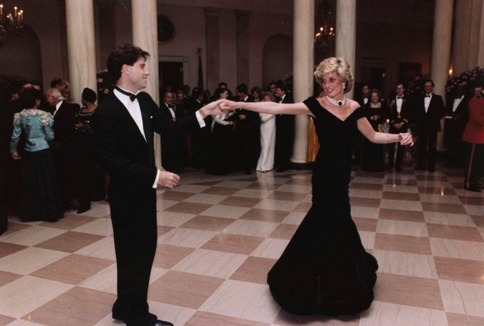 John Travolta dances with Princess Diana