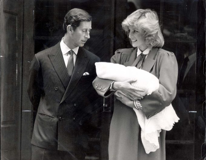 Prince Charles, Prince Harry and Princess Diana