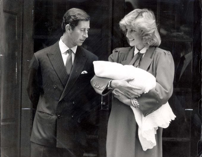 Prince Charles, Prince Harry and Princess Diana