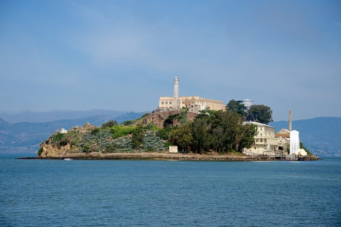 Alcatraz Island as seen from San Francisco