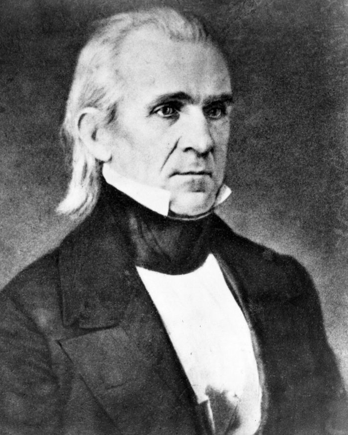 VARIOUS President James K Polk 1860