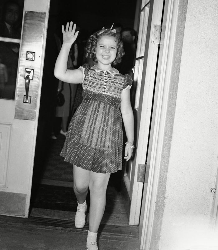 Shirley Temple Visits FDR, Washington, USA