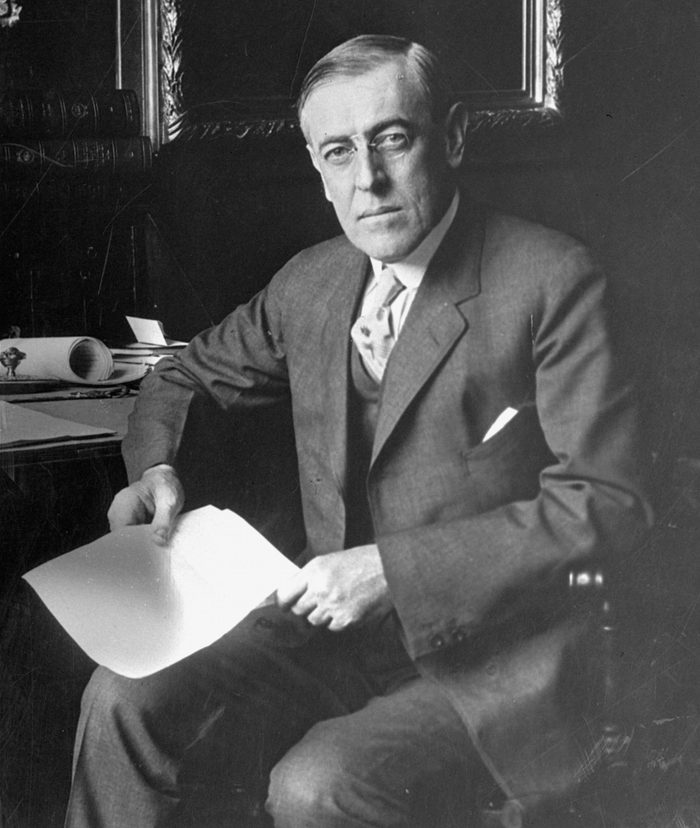 President Woodrow Wilson, WASHINGTON, USA