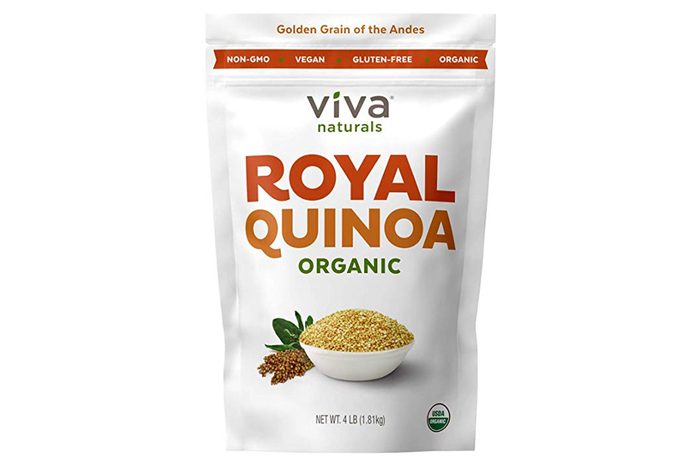 Viva Naturals Organic Quinoa, 4 LB - 100% Royal Bolivian Whole Grain