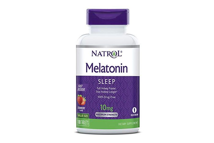 Natrol Melatonin Fast Dissolve Tablets, Strawberry flavor, 10mg, 100 Count