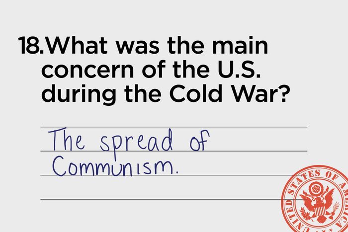 the spread of communism