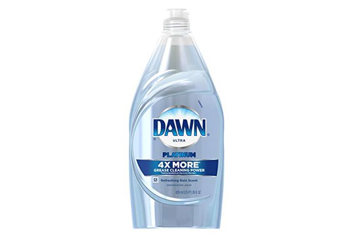 Dawn Platinum Power Clean Dishwashing Liquid Dish Soap, Refreshing Rain, 28 oz 