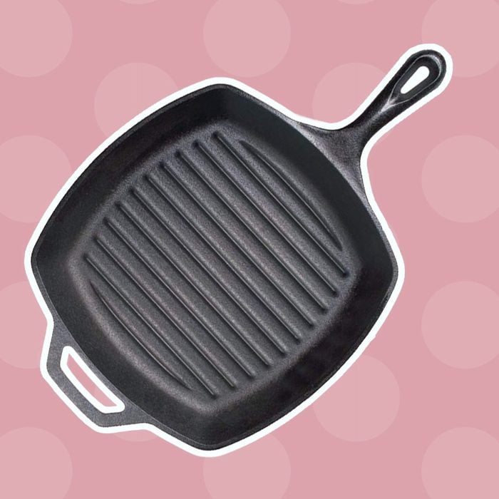 Inch Square Cast Iron Grill Pan
