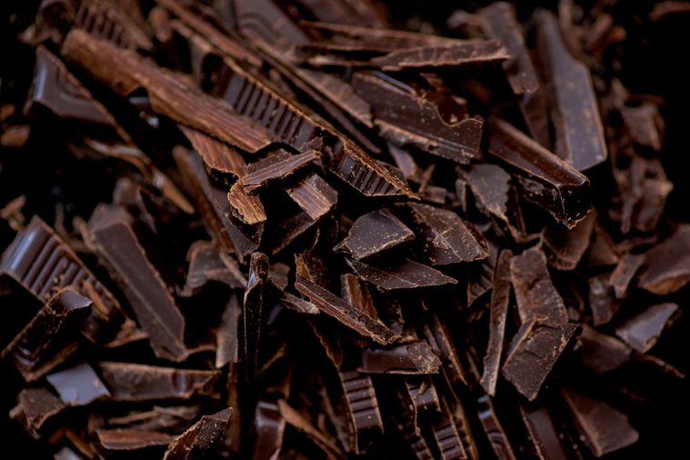 Chopped dark chocolate 