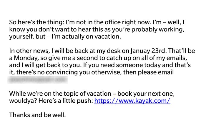 Hilarious Out-of-Office Emails That Will Crack You Up | Reader's Digest