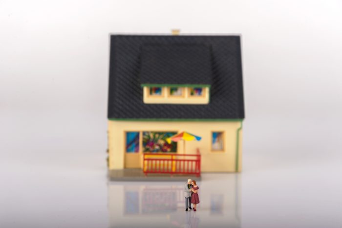 Miniature people house
